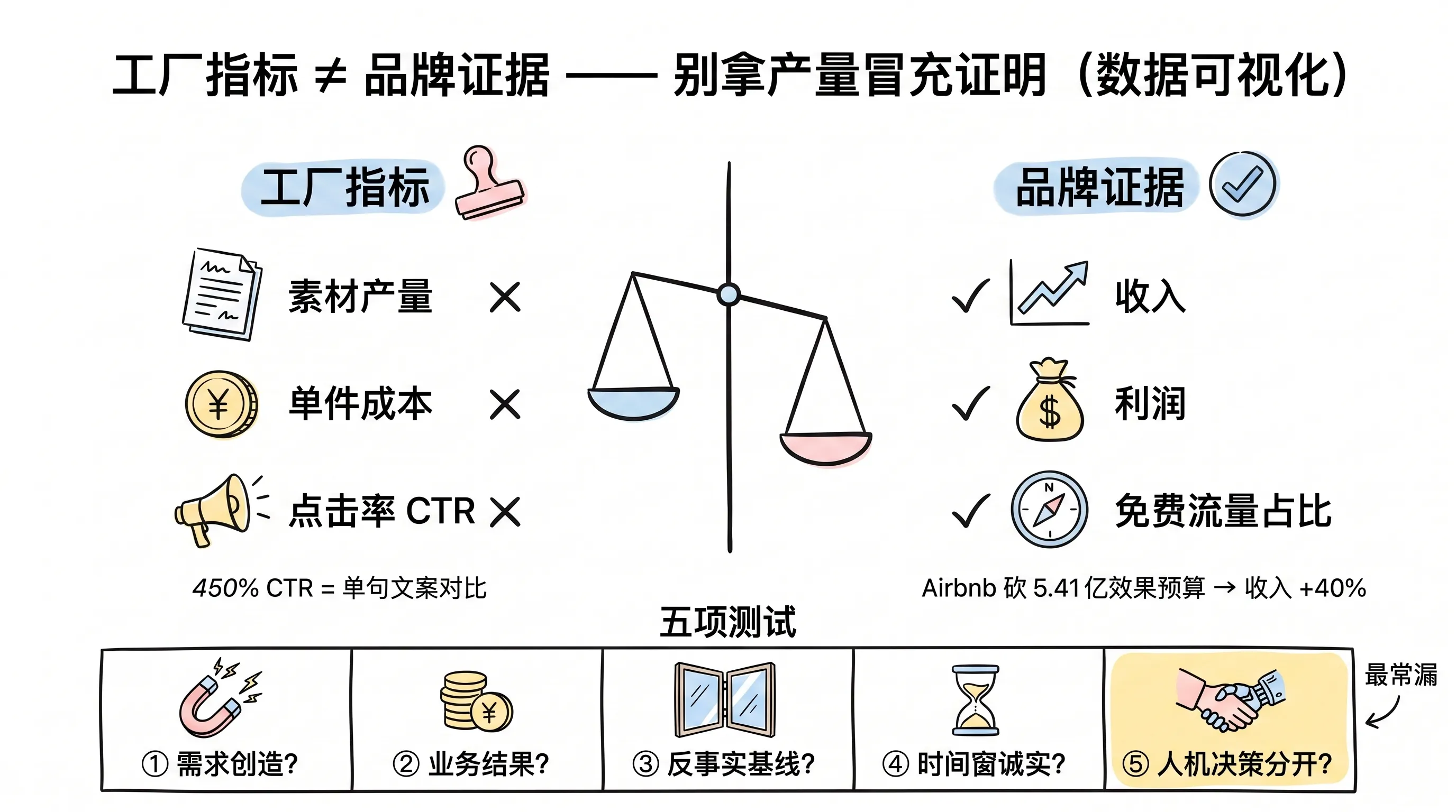 工厂指标不等于品牌证据:Starfish 五项测试,第五项最常漏