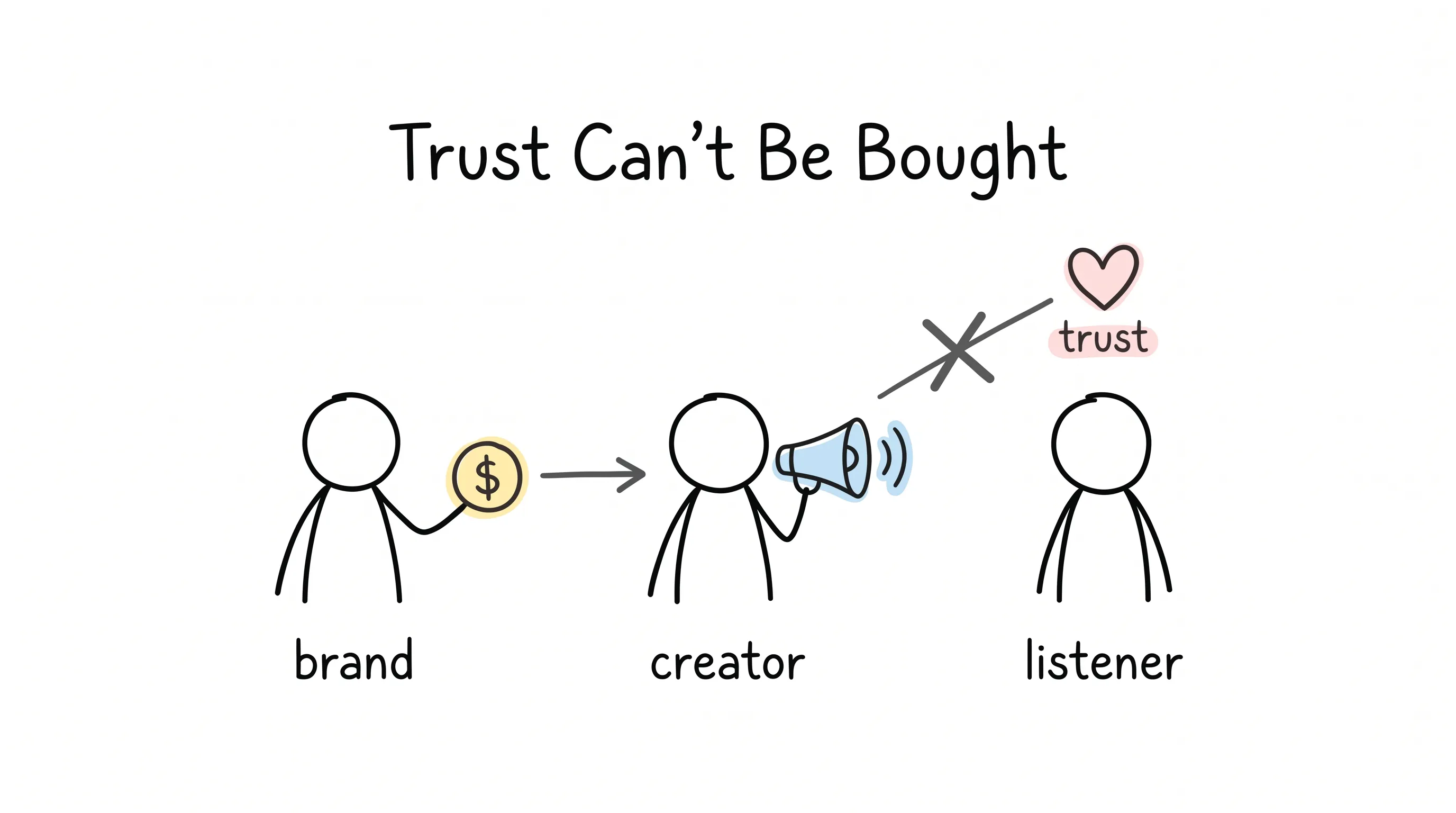 Trust Can't Be Bought