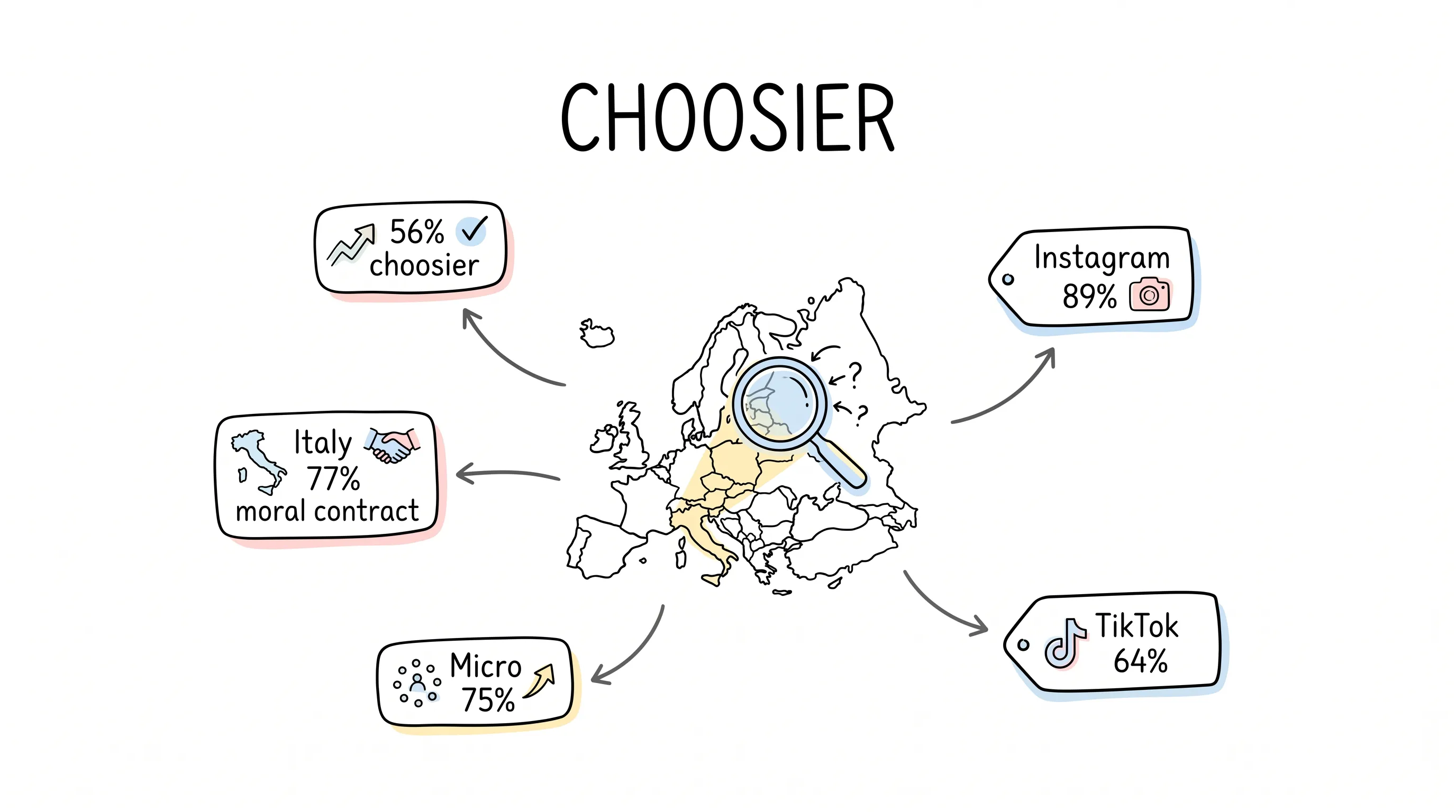 European brands getting choosier — key influencer marketing stats